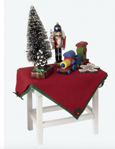 NEW!! - Byers Choice Decorated Table